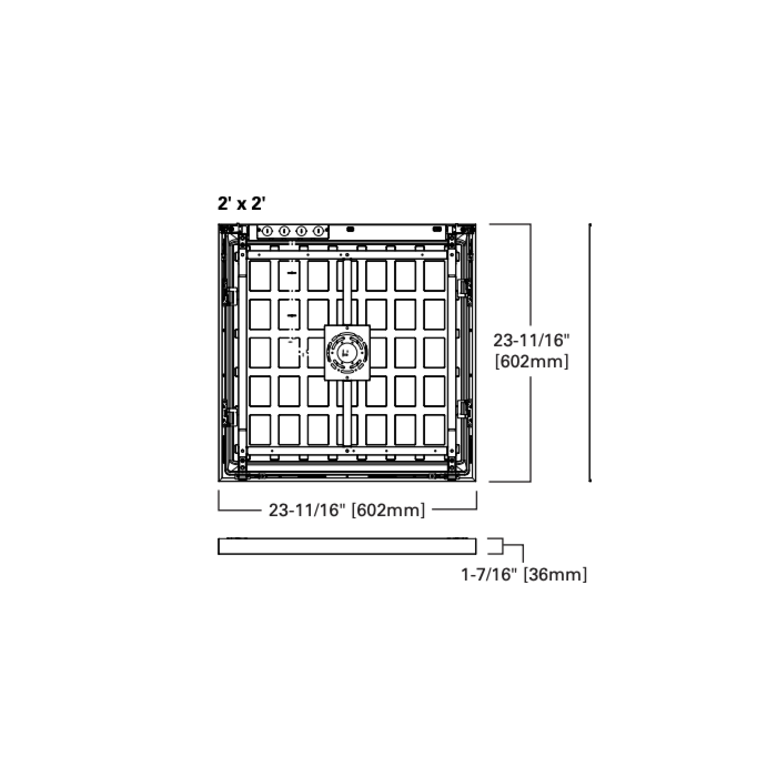 Metalux 22MMS-L3C3-UNV