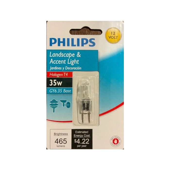 Philips 415570 - BC35W/T4/12V/CAPSULE 12/1 - Low Voltage Capsule - TWO WEEK LEAD Time ARO