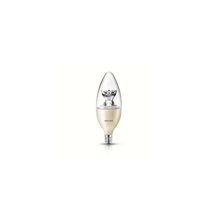 Philips 435149 LED B13 Bulb - 2.5B13/2700-E12 DIM 8/1 - *DISCONTINUED*