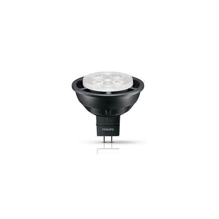 Philips 457606 LED MR16 Bulb - 6.6MR16/F35/3000 DIM 12V