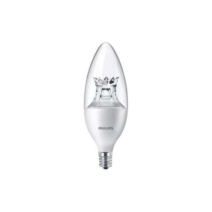 Philips 458695 LED B12 Bulb - 7B12/LED/827-22/E12/DIM 120V - *DISCONTINUED* SEE the Philips 549337 