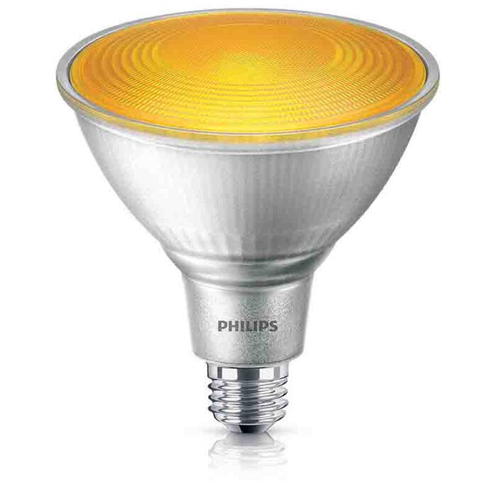Philips 469080 PAR38 LED Bulb - 13.5PAR38/PER/YELLOW/ND/ULW/G/120V 4/1FB 120V - *DISCONTINUED*
