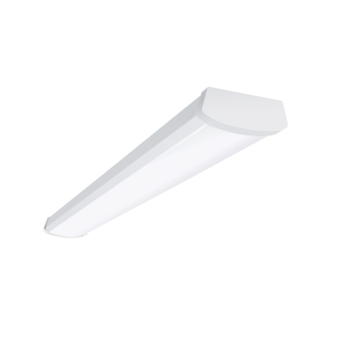 Metalux 4NWS3C3MS-UNV 4' Wrap, Dimming, Sensor *