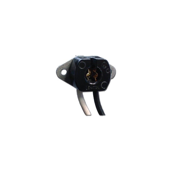 T5 Miniature Bi-Pin - Flanged Mount with Leads - *DISCONTINUED* 