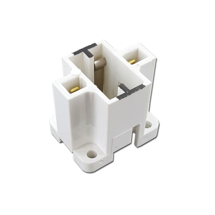2-pin 13W CFL Socket with 4-hole Vertical Mounting 