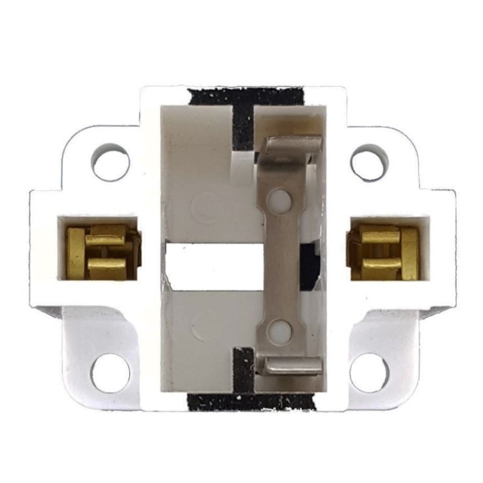 2-pin 13W CFL Socket with 4-hole Vertical Mounting 