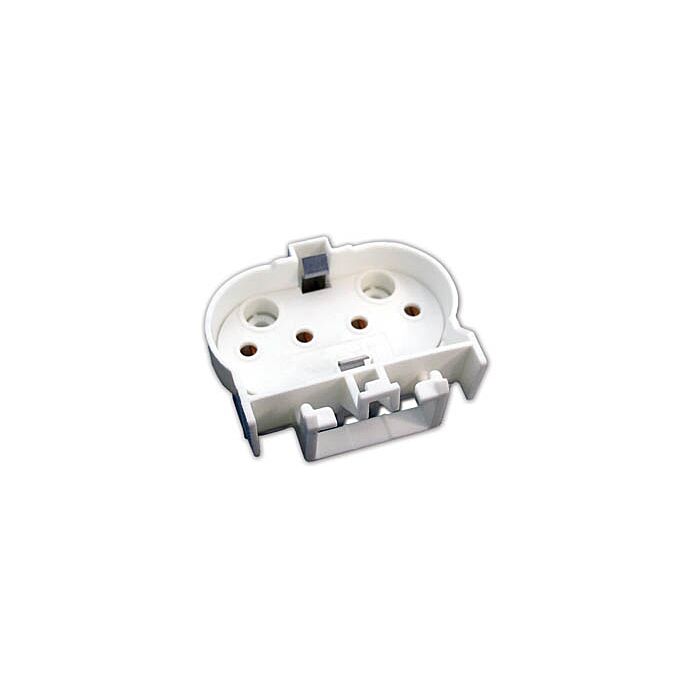 Long PL Socket - 4-Pin - Horizontal Snap In