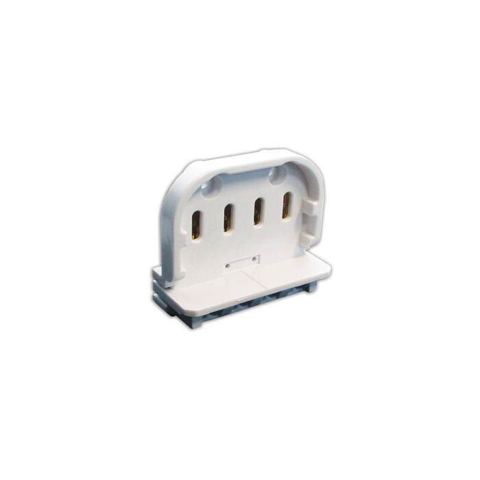 Long PL Socket - 4-Pin - Horizontal Slide On