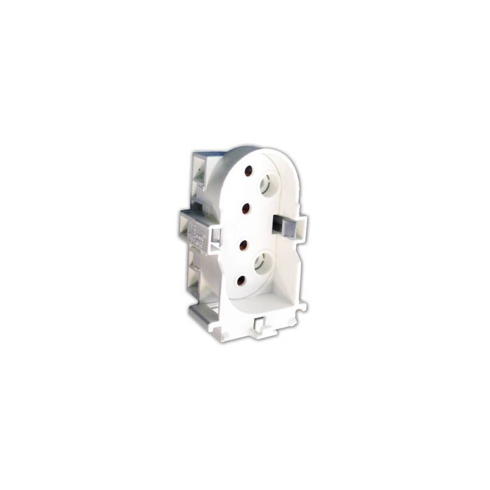 Long PL Socket - 4-Pin 2G11 - Vertical Snap In 