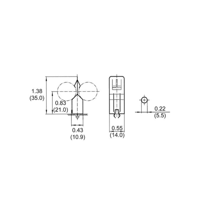 Horizontal Internal Clip Support 