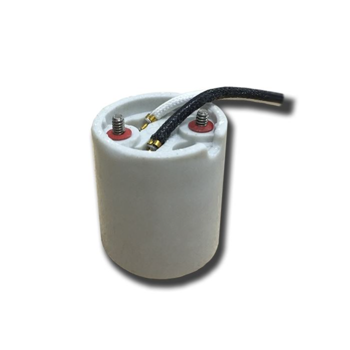 4KV Medium Base (E26) Socket with Leads & Captive Screws