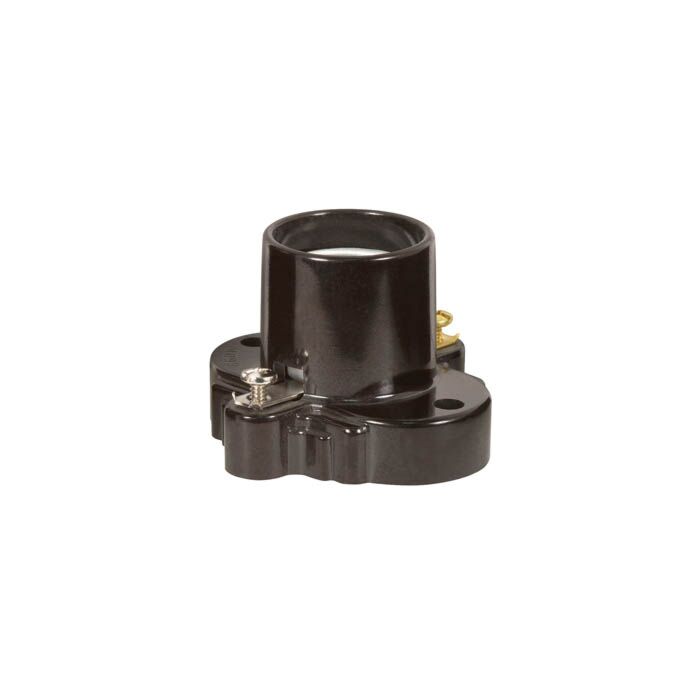 Top Screw Socket - Bakelite