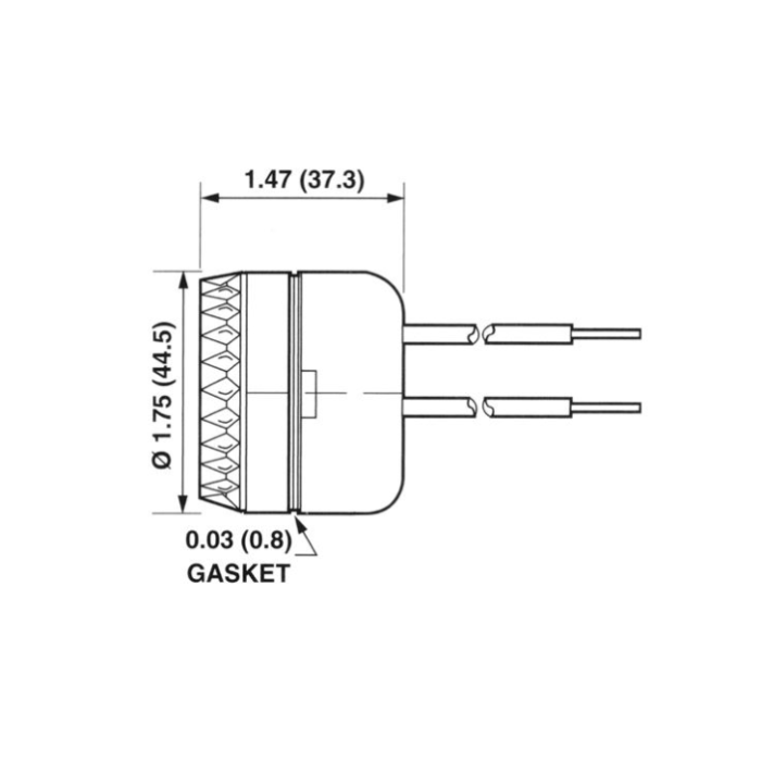 2 Piece E26/E27 Porcelain Socket with 9" Leads