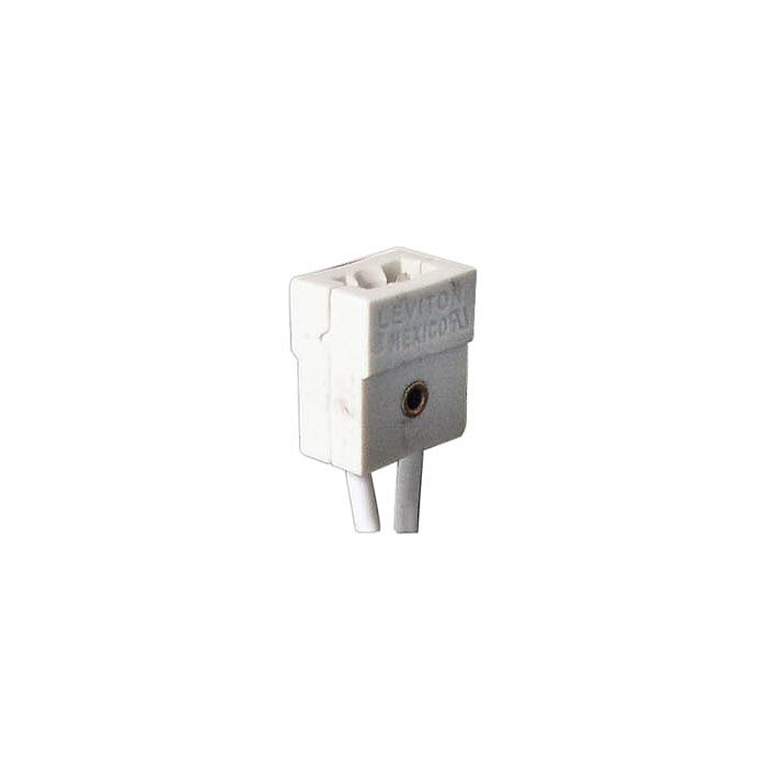 Wedge Base Lamp Holder Socket with Leads - *DISCONTINUED*