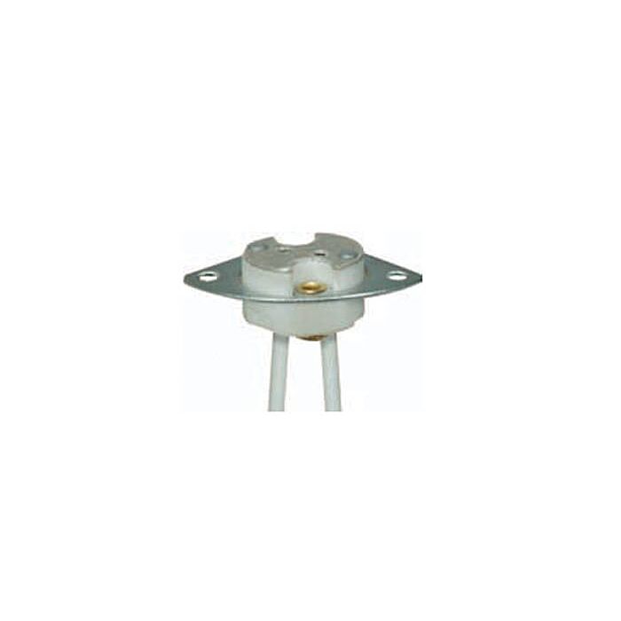 Halogen Socket with Flange - GX5.3
