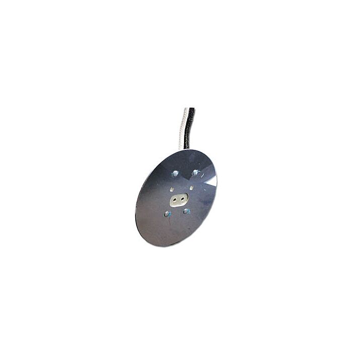 Round Halogen Socket G5.3/GX5.3/GY5.3 with Heat Sink and Lead Wires
