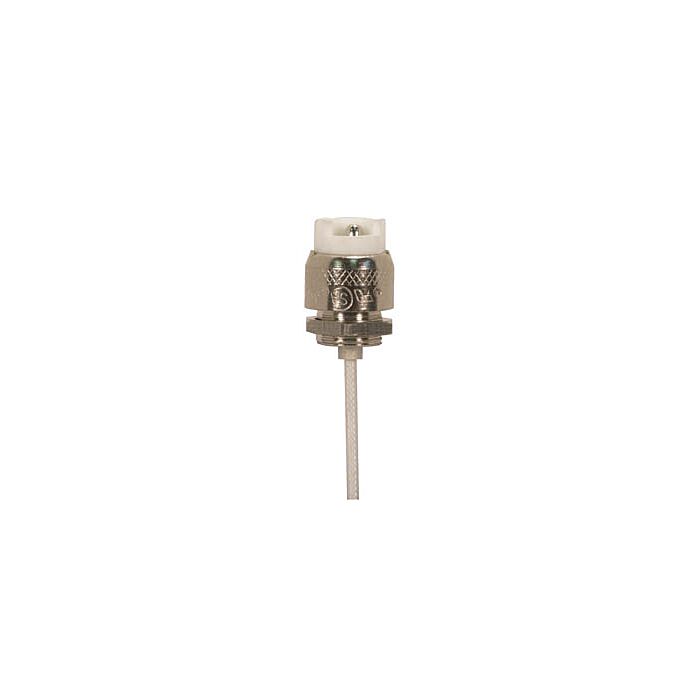 R7s Base Porcelain Halogen Socket with 6" Lead 