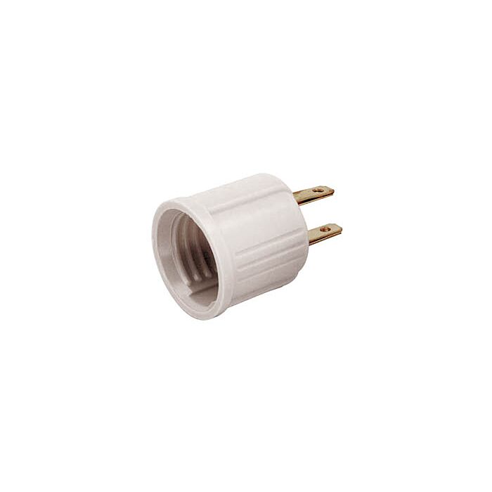 Medium Base Polarized Socket Outlet Adapter - *DISCONTINUED*