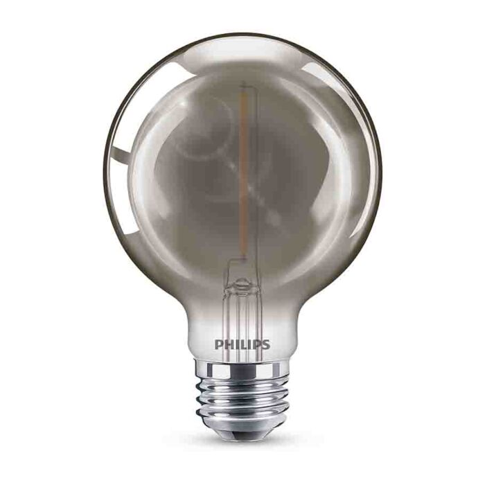Philips 543124 Dimmable G25 LED Bulb - 4G25/MOD/840/E26/CL/GL/DIM 4/1BC 120V