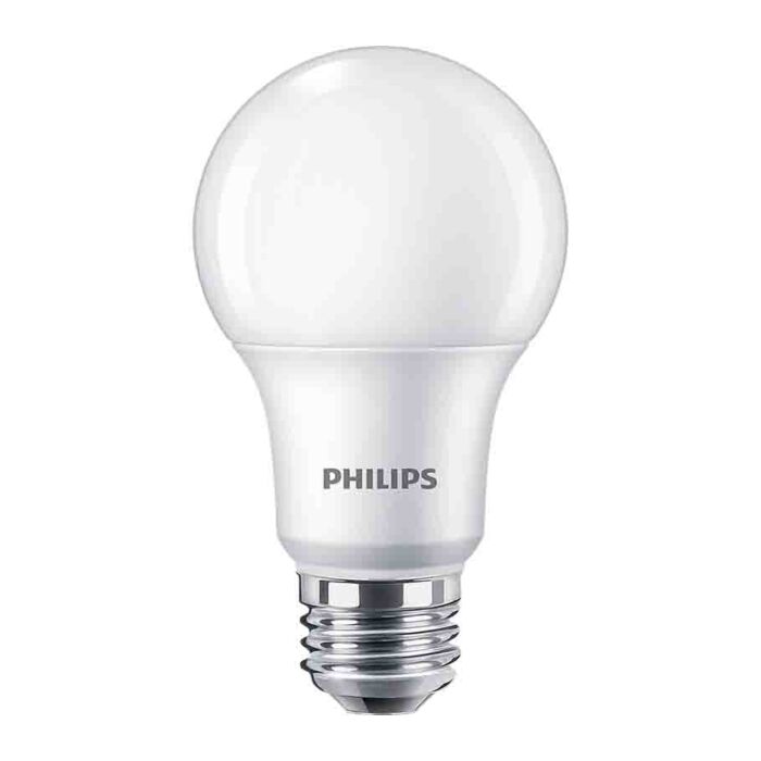 Philips 545897 Dimmable A19 LED Bulb - 8.8A19/PER/940/P/E26/DIM 6/1FB T20 120V