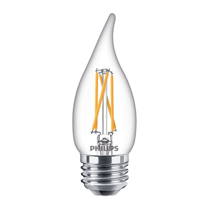 Philips 549550 Dimmable BA11 LED Bulb - 3.3BA11/PER/927-922/CL/G/E26/WGX 1FB T20 - NINE UNITS Remaining!!!