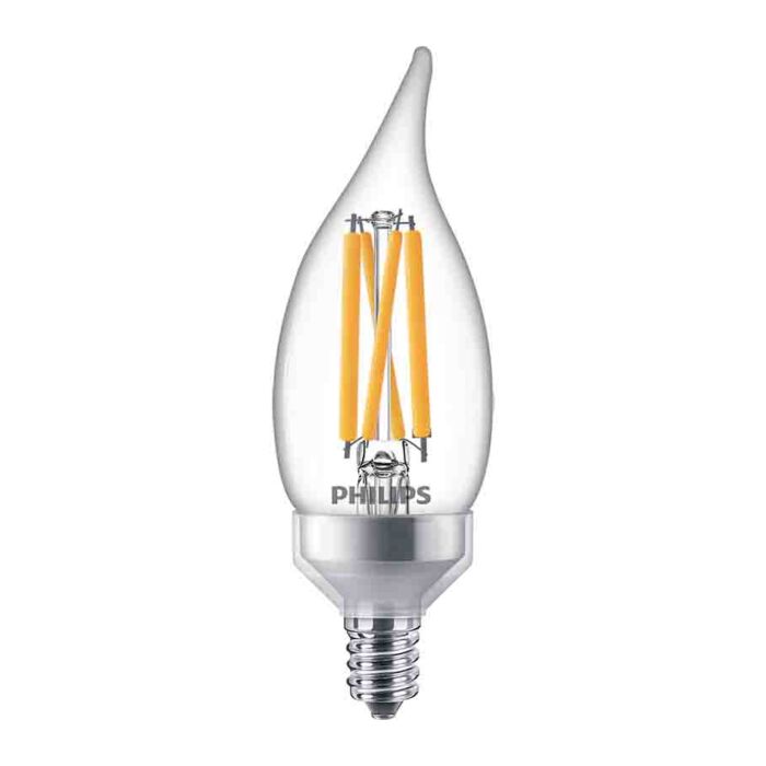 Philips 557470 Dimmable BA11 LED Bulb - 6.6BA11/PER/927-922/CL/G/E12/WGX T20
