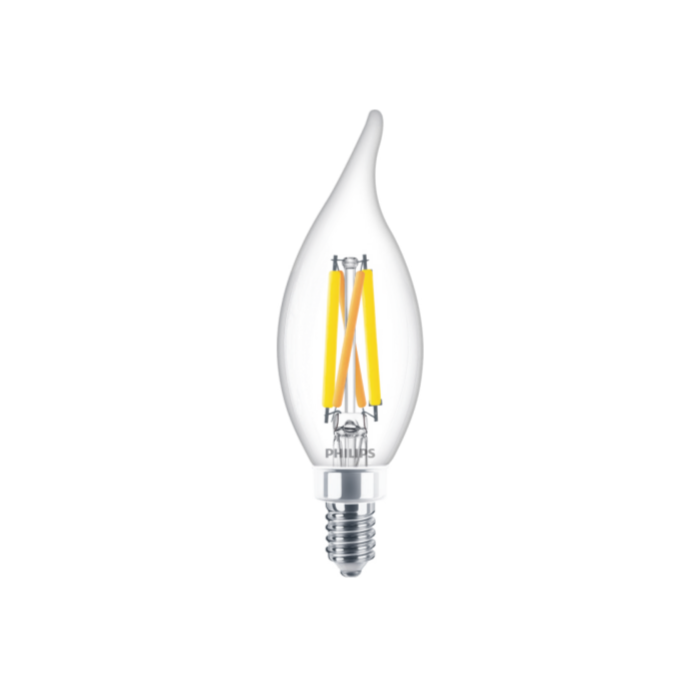 Philips 566687 - 5BA11/PER/UD/CL/G/E12/WGD 6/3PF T20 LED BA11 Bulb