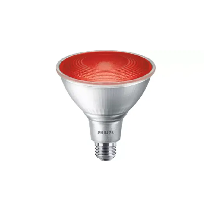 Philips 568295 13.5PAR38/PER/RED/G/E26/ND/ULW 3/1PF PAR38 bulb