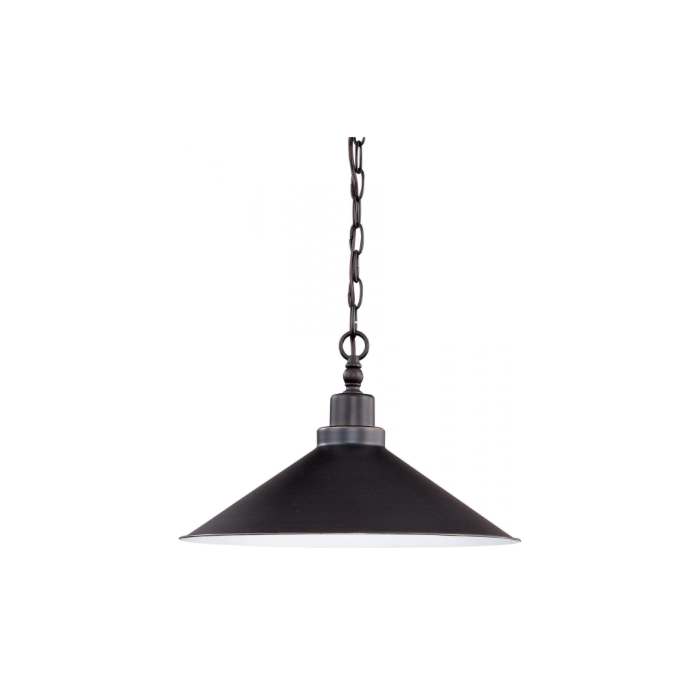 Nuvo 60-1707 Bridgeview - 1 Light Pendant - Mission Dust Bronze Finish