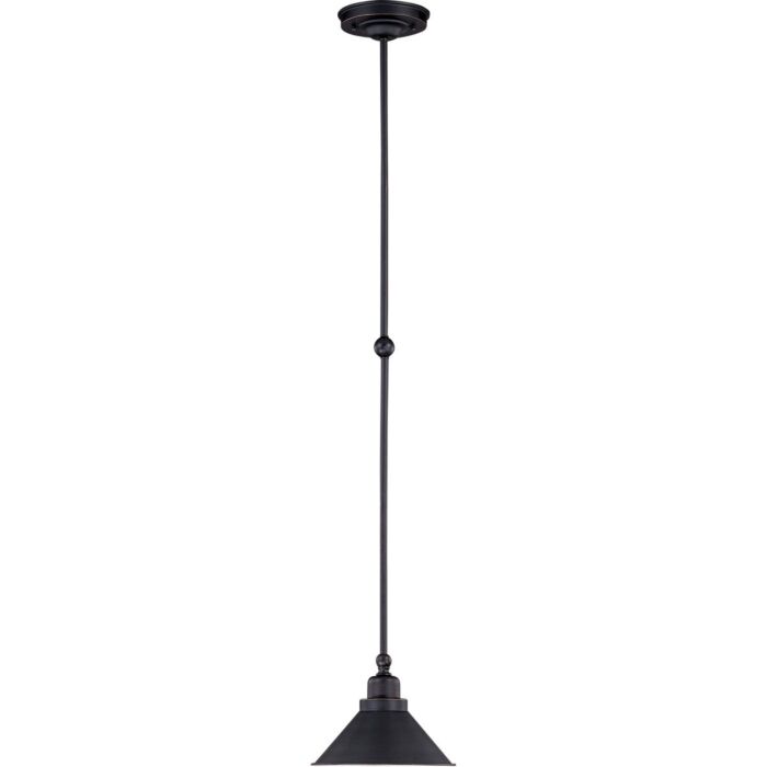 Nuvo 60-1708 Bridgeview - 1 Light Mini Pendant - Mission Dust Bronze Finish 