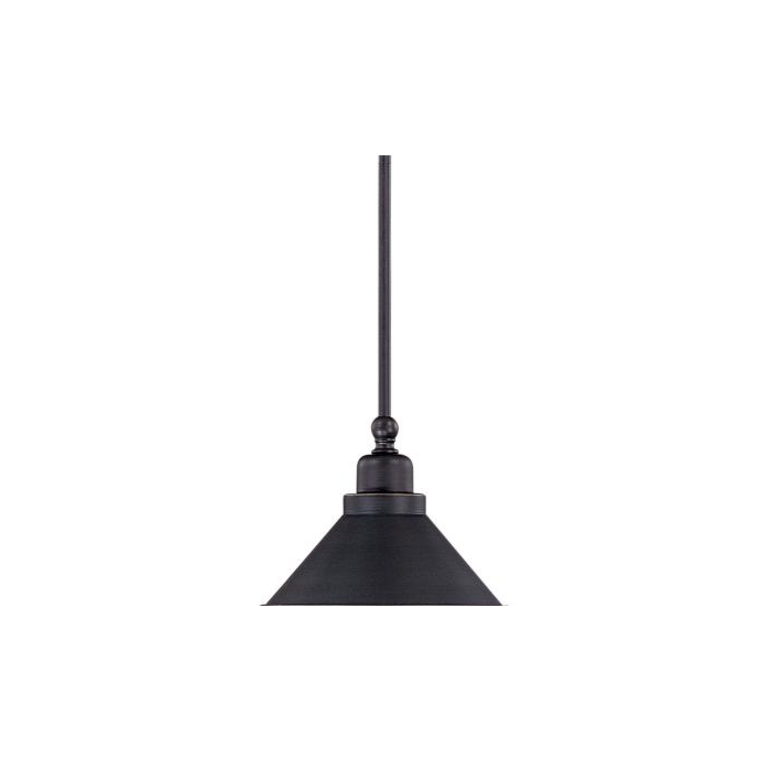 Nuvo 60-1708 Bridgeview - 1 Light Mini Pendant - Mission Dust Bronze Finish 