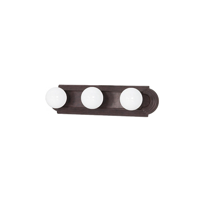 Nuvo 60-304 Racetrack - 3 Light - 18" Vanity Strip - Old Bronze Finish