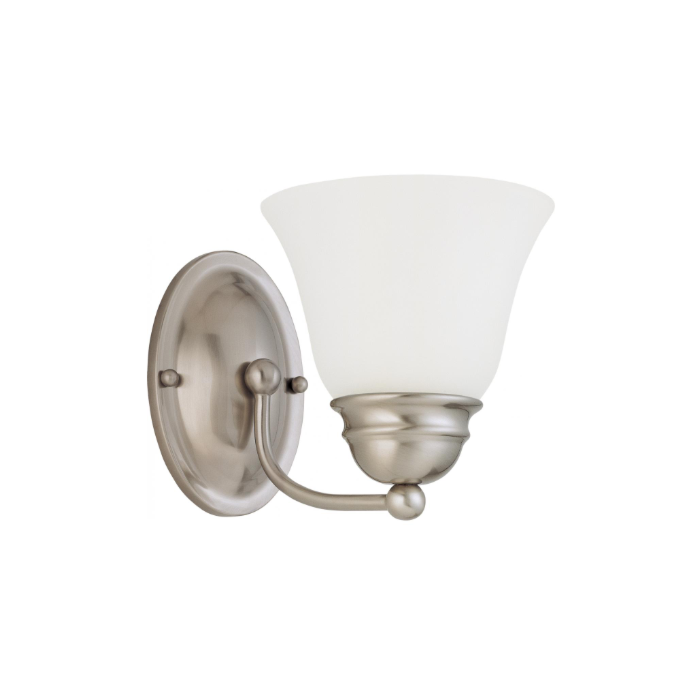 Nuvo 60-3264 EMPIRE 1 LIGHT 7" VANITY