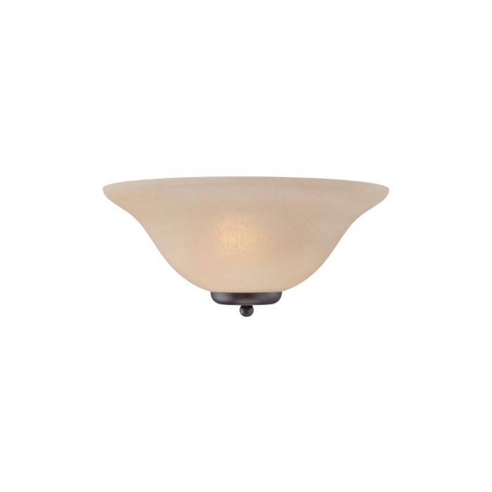Nuvo 60-5384 Ballerina - 1 Light Wall Sconce with Champagne Glass - Mahogany Bronze Finish