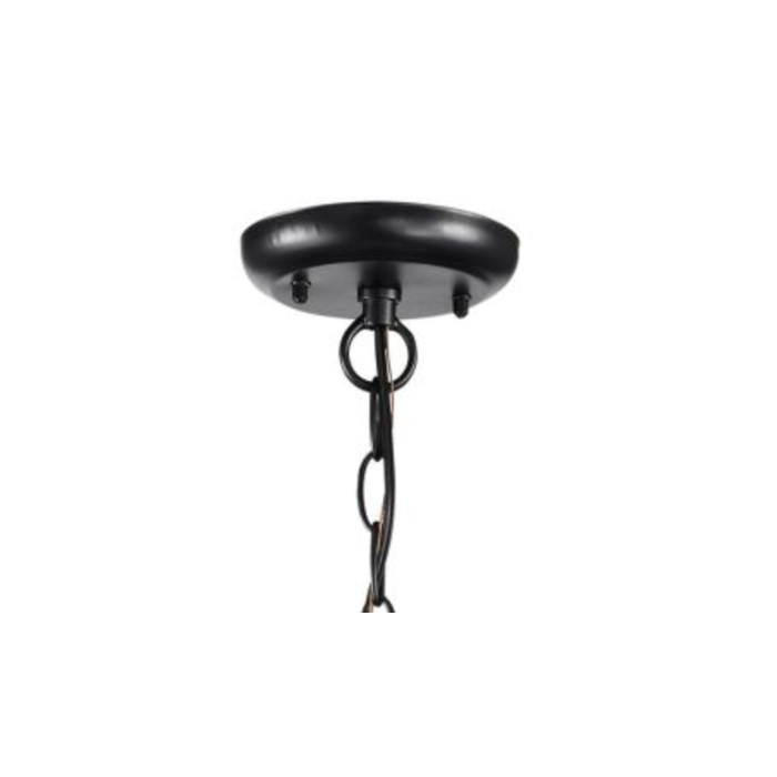 Nuvo 60-5933 Jamesport Collection Outdoor 11 inch Hanging Light; Matte Black with Clear Glass