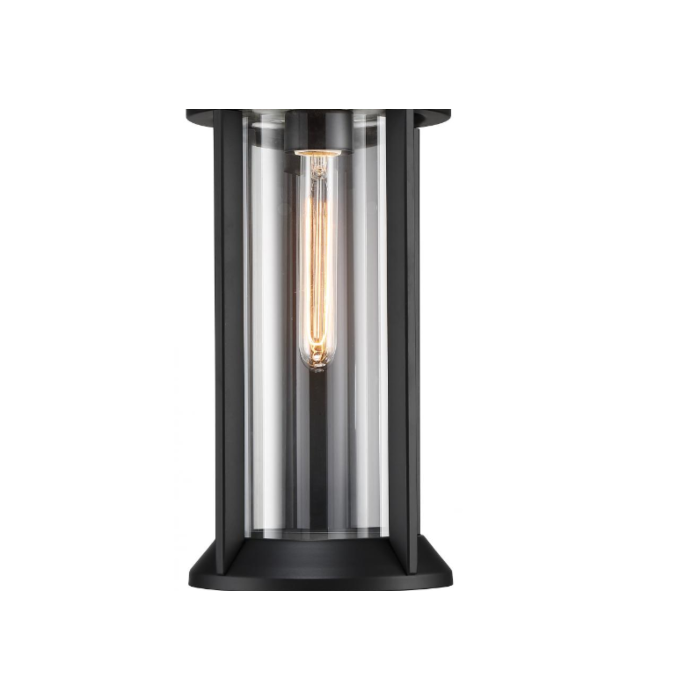 Nuvo 60-6501 Huron - 1 Light Medium Wall Lantern with Clear Glass - Aged Bronze Finish