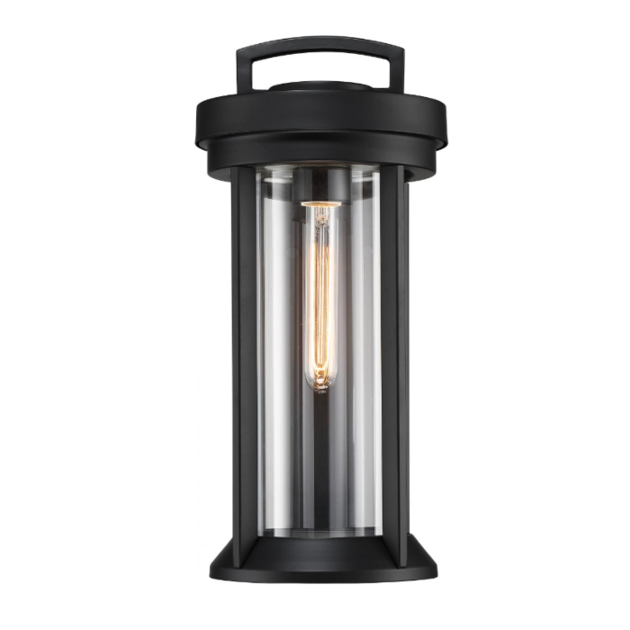 Nuvo 60-6501 Huron - 1 Light Medium Wall Lantern with Clear Glass - Aged Bronze Finish