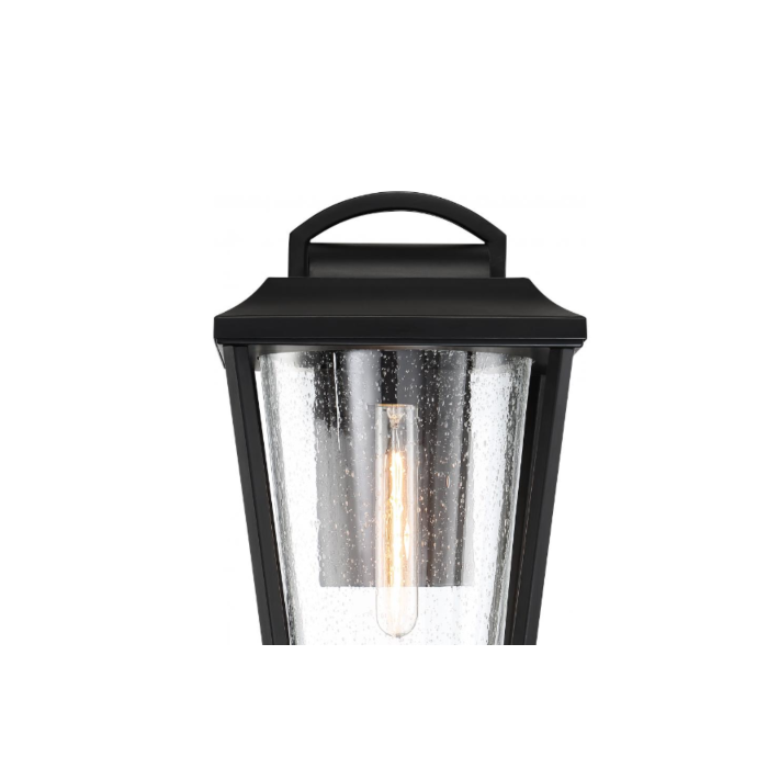 Nuvo 60-6511 Lakeview - 1 Light Medium Wall Lantern with Clear Seed Glass - Aged Bronze Finish