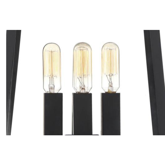 Nuvo 60-6585 Halifax - 4 Light Post Lantern - with Clear Glass - Matte Black Finish