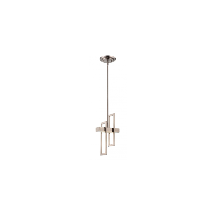 Nuvo 62-106 Frame - LED Pendant Fixture - Brushed Nickel Finish