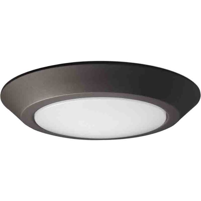 Nuvo 62-1167 10" LED Flush Mount Fixture; Disk Light; Mahogany Bronze Finish; 3000K *DISCONTINUED*