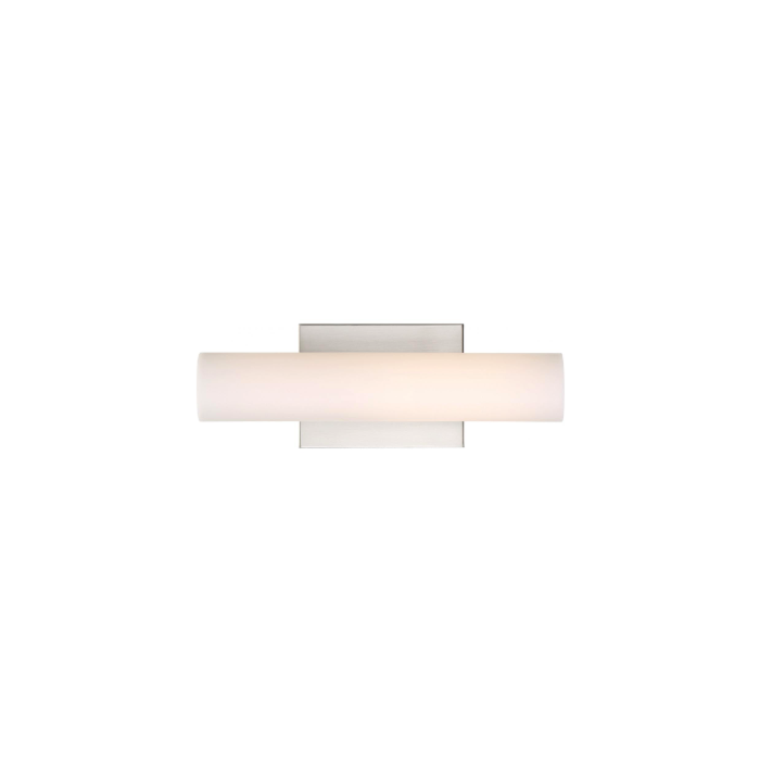 Nuvo 62-1321 Bend - 13" LED Vanity with White Acrylic - Brushed Nickel Finish
