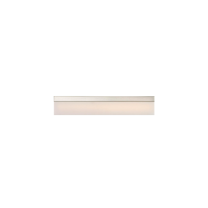 Nuvo 62-1328 Jackson - 24" LED Vanity with White Acrylic - Brushed Nickel Finish