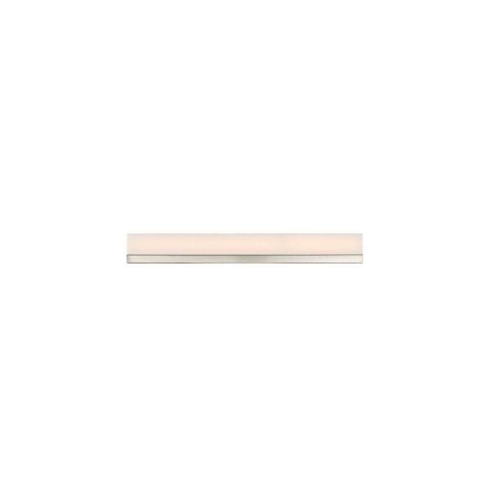 Nuvo 62-1329 Jackson - 36" LED Vanity with White Acrylic - Brushed Nickel Finish