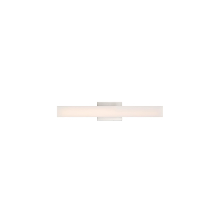 Nuvo 62-1331 Jess - 25" LED Vanity with White Acrylic - Brushed Nickel Finish