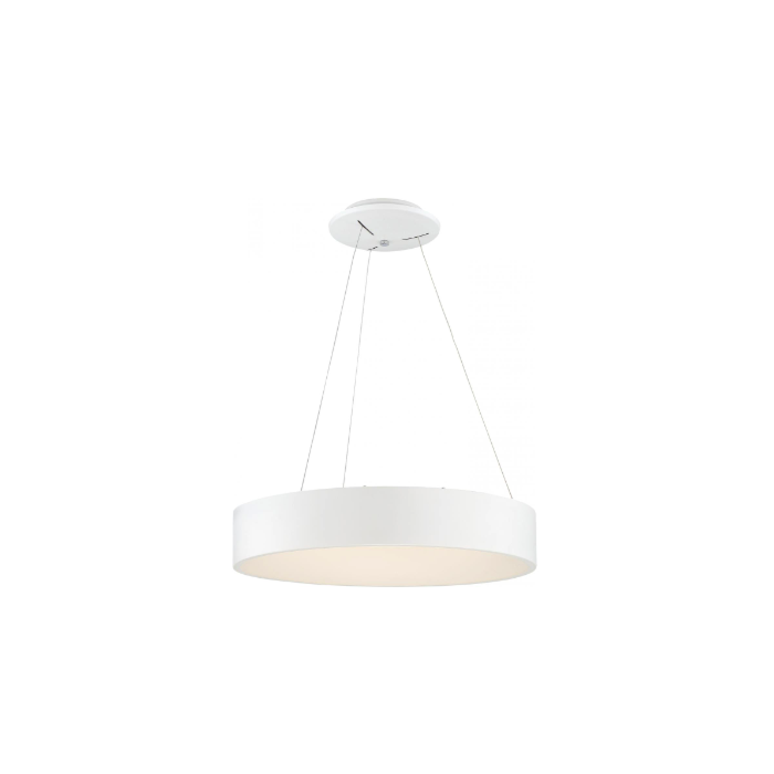 Nuvo 62-1455 Orbit - LED 18" Pendant - White Finish