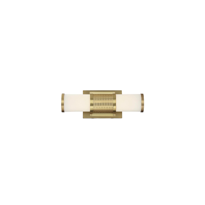 Nuvo 62-1601 Caper - 12" LED Vanity - with Frosted Acrylic Lens - Brushed Brass Finish