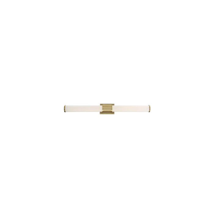 Nuvo 62-1603 Caper - 36" LED Vanity - with Frosted Acrylic Lens - Brushed Brass Finish
