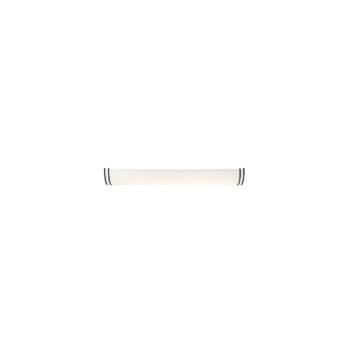 Nuvo 62-1731 Glamour LED 25 inch; Vanity Fixture; Black Finish; CCT Selectable 3K/4K/5K
