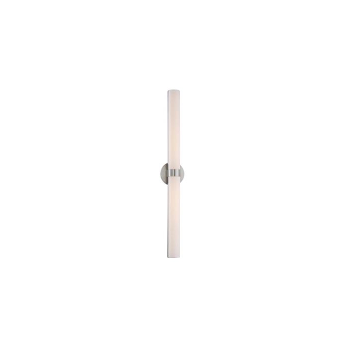 Nuvo 62-734 Bond - Double LED Vanity with White Acrylic Lens - Brushed Nickel Finish